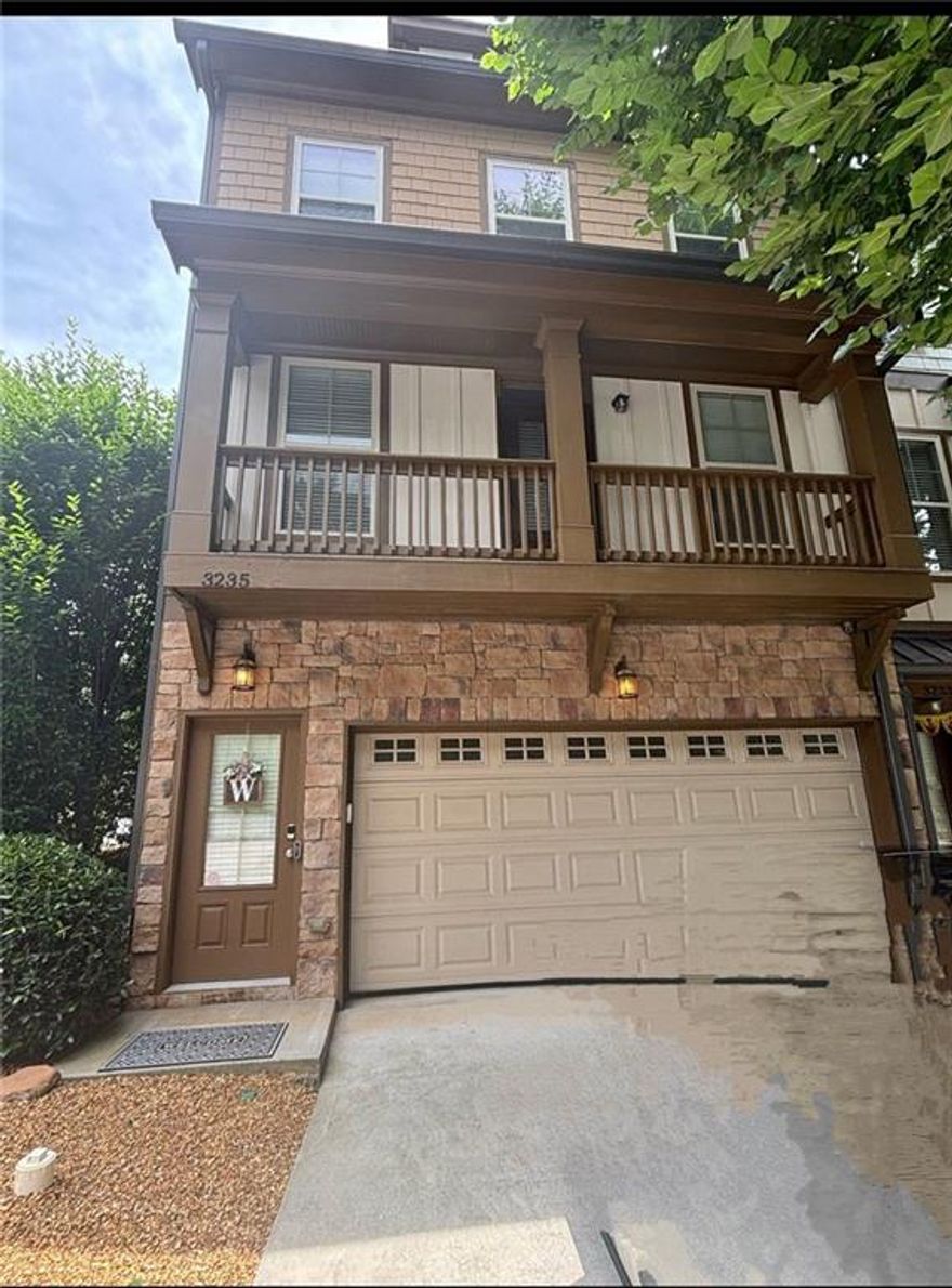 Beautiful END-UNIT Townhome in Sought-After Berkeley Village, Avondale Estates
Freshly painted 3-level end-unit townhome — perfect for first-time buyers or empty nesters looking for low-maintenance living close to the city. Built in
2015 and maintained by its original owner, this home offers a flexible, open layout with great indoor/outdoor flow.
The main level features a large kitchen with stainless steel appliances (refrigerator less than 2 years old), granite counters, and a huge island with
storage and bar stool seating— perfect for casual meals or entertaining. Enjoy morning coffee on the front deck off the kitchen, and host friends on the
larger rear deck overlooking the peaceful, tree-lined backdrop and lower-level patio.
Upstairs, the spacious primary suite includes a double door entry to the bath, spa tub, separate shower, dual vanities, and a large walk-in closet. A
second en-suite bedroom is also upstairs, offering great flexibility. On the terrace level, a third bedroom with full bath and backyard access is ideal for
guests, a home office, or gym.
Additional features: 2-car garage, walk-in closets, gas fireplace, and a bright, open living space. Community offers low monthly HOA fees ($250) and is
walkable to vibrant Downtown Decatur, Avondale Lake, Town Green, restaurants, shops, and MARTA, with quick access to Emory and CDC.
Enjoy the best of in-town living in a quiet, friendly neighborhood. Don’t miss this rare end-unit opportunity!