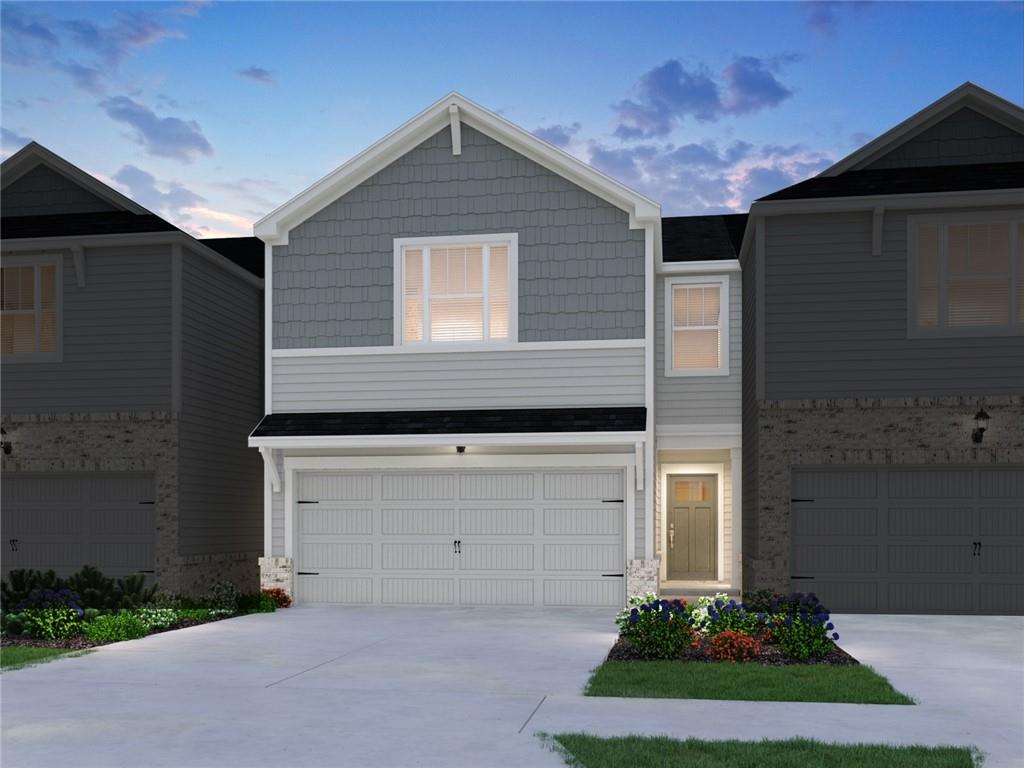 Brand new, energy-efficient home available by Sep 2025! Prepare a casual dinner or special occasion in the spacious kitchen that opens into the dining and living room. Invite guests to stay in the upstairs secondary bedrooms with a shared full bath. Unwind in the primary bedroom complete with tray ceilings. Welcome to Artisan Walk, where modern living meets the vibrant spirit of Fairburn. Offering two-story townhomes, we are now selling move-in ready homes with the latest design trends. Browse artisan shops for treasures, savor delicious food, and enjoy live music that fills the air with joy at the Georgia Renaissance Fair. Ronald Bridges Park offers the perfect retreat with pavilions, basketball courts, and scenic nature trails. Each of our homes is built with innovative, energy-efficient features designed to help you enjoy more savings, better health, real comfort and peace of mind.