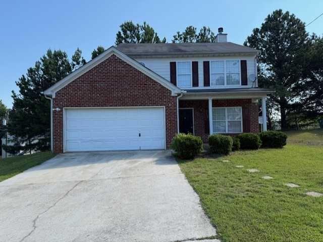 Great home nestled on a spacious corner lot in the heart of Stonecrest. This 2 story home has a bedroom and full bath on the main level - and an additional 3 generously sized bedrooms and 2 full baths upstairs. The kitchen comes equipped with all appliances. Easy access to I-20, shopping, dining, and Arabia Mountain trails.