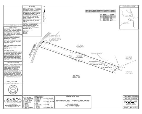 Vacant Land For Sale - 4A Greenway Road<br/> Lula, GA 30554