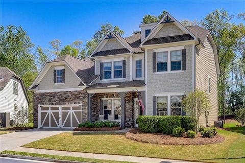 A home in Dawsonville