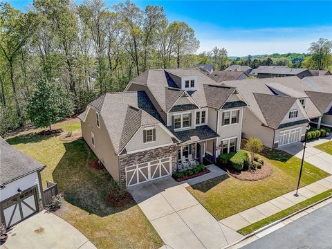 A home in Dawsonville