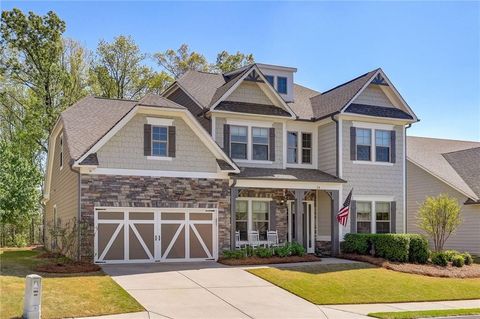 A home in Dawsonville