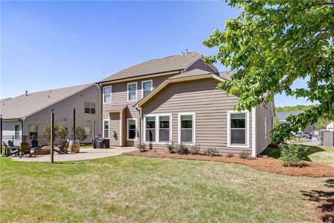 A home in Dawsonville