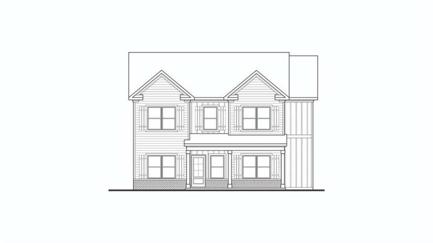 The Dylan A.1 is beautifully laid out.  4 Bedroom 3 Full Baths. The large kitchen and dining area overlooks the family room and leads to the covered back patio making this plan ideal for those who like to entertain.  Also, located on the first floor is a bedroom and a full bath.  Upstairs features the Owners Retreat along with two additional bedrooms and a loft area.  This home is UNDER CONSTRUCTION. There is a $5000 buyers incentive with the use of a preferred lender.
