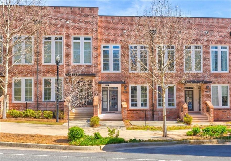 Experience the perfect blend of modern elegance and urban convenience in this stunning
condominium at The Maxwell, Alpharetta’s premier walkable community. Designed for
effortless luxury, this residence boasts a bright, open-concept layout with soaring 10-foot
ceilings, sleek new vinyl plank flooring, and designer lighting. Floor-to-ceiling windows flood the
space with natural light, creating an inviting atmosphere.
The gourmet kitchen is a chef’s dream, featuring crisp white shaker cabinetry with soft close
doors, an oversized quartz island, premium stainless steel appliances and ample storage.
Overlooking the spacious living and dining areas, this seamless design extends to a spacious
private covered balcony—ideal for enjoying morning coffee or evening cocktails.
The primary suite is a tranquil retreat, offering a spa-like bathroom with marble floors, Quartz
vanity with undermount sink, an oversized walk-in shower, and a custom walk-in closet. A
separate den provides valuable flexibility—perfect as a home office, guest space, or even a
second bedroom. A stylish half-bath and a dedicated laundry space complete the main level.
This unit also includes a private one-car garage with an additional driveway space.
Situated just steps from The Maxwell’s top-tier amenities—including a pool and cabana, bocce
ball, fire pits, and grilling stations—this home offers an unparalleled lifestyle. Enjoy direct
access to the Alpha Loop, a pocket park, and the best of Downtown Alpharetta, including
Fairway Social, award-winning dining, and boutique shopping. With Avalon, Wills Park and GA
400 just a mile away, this is the ultimate opportunity to own in one of Alpharetta’s most
coveted communities!