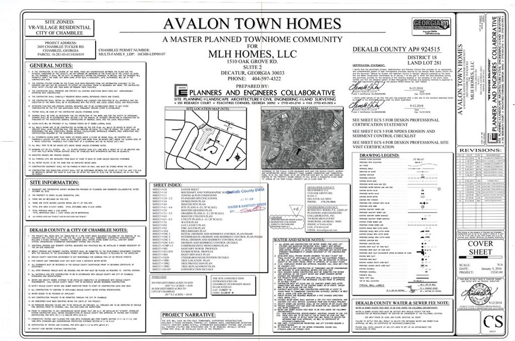 AVALON TOWN HOMES - Land