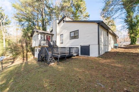 A home in Stone Mountain