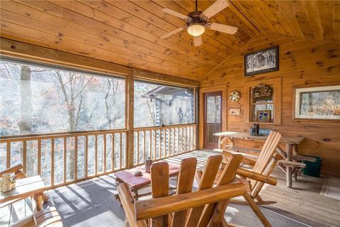 A home in Ellijay