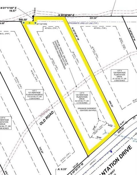 Vacant Land For Sale - 125 Heritage Plantation Drive<br/> Ball Ground, GA 30107