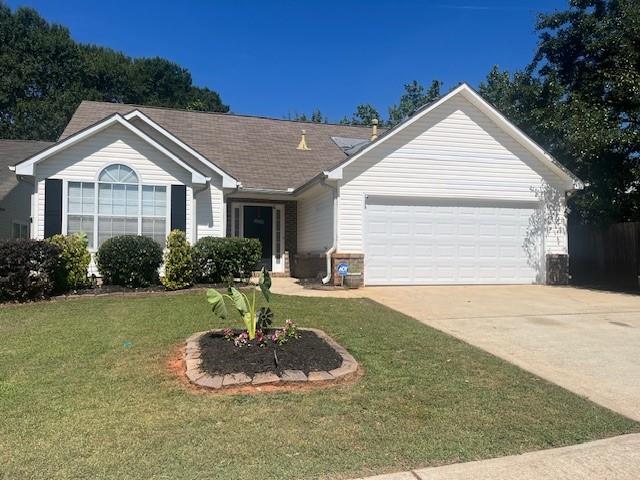 Welcome to wonderful City Square! Less than 5 minutes to I-75, and downtown McDonough. Walk to restaurants and shops. The neighborhood has Two pools, tennis, and a playground.
New luxury vinyl flooring throughout, except carpet in bedrooms, and freshly painted. Large, fenced in level yard, and large patio for gatherings.
Newer stainless appliance, white cabinets, and nice sized breakfast bar. Lovely gas log fireplace is the focal point of the huge family room. Updated baths, and a lovely garden tub in master. Spacious two car garage.
Due to a recent storm, a portion of roof is currently under an insurance claim, and will be replaced by closing.