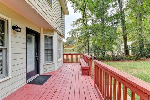 A home in Suwanee