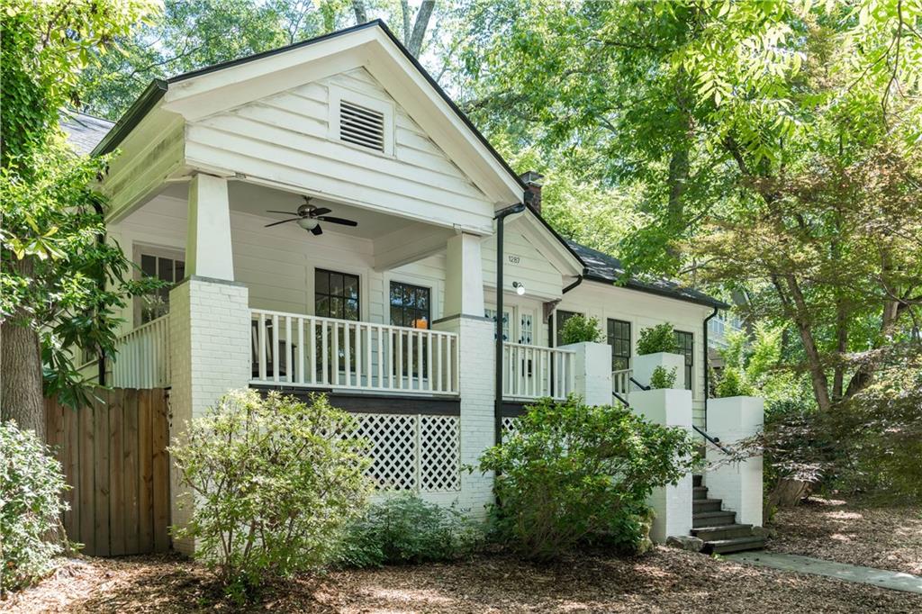 Welcome Home! This historical Candler Park bungalow has been lovingly restored nestled among the trees on a beautiful & private corner lot! A huge private yard, off street parking, & adjacency to all that both Little 5 Points & Candler Park have to offer is JUST THE BEGINNING at this incredible home! The historical bungalow floor plan boasts an oversized living room, keeping room, breakfast nook with original built-ins, & newly renovated kitchen open to the formal dining room! Plus two original fireplaces! 4 bedrooms, 2 baths, and a main level keeping room/flex space! The Lovely Entertainer’s Kitchen features stainless appliance package, poured concrete counters, custom cabinets, pantry, & open design overlooking the formal dining room! Main level primary bedroom is drenched in natural light. Storage EVERYWHERE including the dry basement with concrete floors and exterior access. Enjoy the outdoors year round overlooking Euclid AVE from your rocking chair front porch or retreat to the HUGE and private backyard. Speaking of Backyard…this is the PERFECT home for an ADU! Build the ADU of your dreams facing Candler ST & have yard space for both buildings! This home has EVERYTHING. Just blocks to Candler Park, Little Five Points, Freedom Park, Druid Hills Gold Club, & Edgewood Retail! BRILLIANT!
