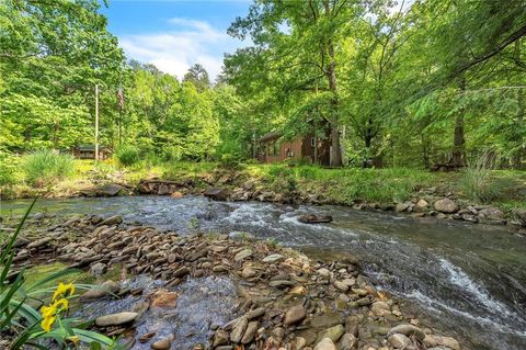 A home in Ellijay