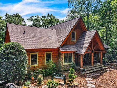 A home in Ellijay