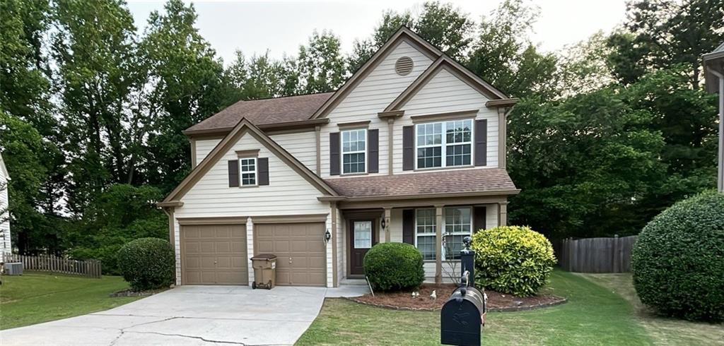 Unbeatable Location! A Single-family house in a highly desirable area with two-car garages boasts top-rated schools and excellent shopping options.
Enjoy the convenience of walking to the nearby elementary school via a private community trail!
Each bedroom and the living room are equipped with ceiling fans featuring integrated lighting. The home boasts a stunning two-story great room with a fireplace and gas logs, creating a warm and inviting atmosphere.
The bright and airy kitchen includes a breakfast area and walk-in pantry, while the separate formal dining room offers an elegant space for entertaining.
The master suite features a garden tub, a separate shower, and a spacious walk-in closet. All 3 bedrooms and 2 full baths are located upstairs.
Community swim and tennis facilities are included. Easy showings, the House is available for quick move-in with excellent credit and job history.