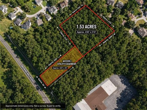 Vacant Land For Sale - 5440 Browns Mill Rd<br/> Lithonia, GA 30038