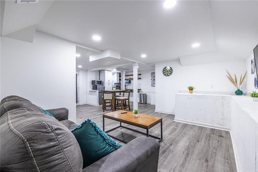 FULLY FURNISHED / UTILITIES INCLUDED.  This newly renovated 2-bedroom, 1-bathroom basement apartment offers a clean, modern, and comfortable living space. Fully furnished and thoughtfully designed, it features cozy bedrooms, a stylish living area, and a well-equipped kitchen stocked with all the essentials, including cookware, dishes, and appliances. Whether you're in town for work or just need a relaxing place to stay, this apartment is move-in ready with everything you need.

Conveniently located near shopping, dining, and entertainment, the apartment is just minutes from Southlake Mall, grocery stores, and a variety of restaurants. Outdoor enthusiasts can explore nearby parks and nature preserves, while travelers will appreciate the short drive to Hartsfield-Jackson International Airport. With easy access to major highways, downtown Atlanta is within reach for work or leisure.

All utilities are included, along with high-speed WiFi and a smart TV for streaming. Whether for a short-term visit or an extended stay, this comfortable and hassle-free apartment is the perfect home away from home.

Fully furnished and utilities included for short, mid or long term lease.  $1700 = 6-12 mos lease.  $1800 = 1-6 mos lease.  Rates subject to change based on length of stay and occupancy. Please contact for showings.