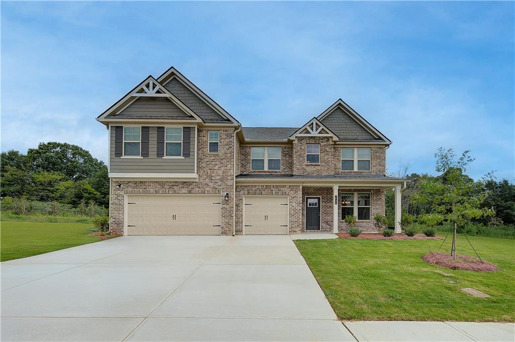 Welcome to Kingston, a highly sought-after community in Locust Grove, built by DRB Homes! This beautiful single-family home showcases an exquisite craftsman-style exterior with exceptional attention to detail.
The spacious Rosemary floor plan (Lot 206) offers 5 bedrooms, 4.5 bathrooms, a dedicated study, and a formal dining area, all designed with an open-concept layout perfect for modern living. The stunning kitchen boasts an expansive quartz island, elegant cabinetry, a butler’s pantry, and a spacious walk-in pantry for ample storage.
The main level also features a convenient laundry room and a guest bedroom with a private full bath.
Upstairs, a welcoming loft leads to the luxurious owner’s suite, featuring a cozy sitting area, ample closet space, a walk-in shower, and a separate soaking tub for ultimate relaxation. Three additional bedrooms and two full bathrooms complete the upper level.
Enjoy outdoor living with a spacious back deck, perfect for entertaining or relaxing. This home also includes an unfinished basement, offering endless possibilities for customization and additional living space.
This move-in-ready home offers the perfect blend of comfort, style, and convenience—don’t miss your chance to make it yours!
Please note: If the buyer is represented by a broker/agent, DRB REQUIRES the buyer’s broker/agent to be present during the initial meeting with DRB’s sales personnel to ensure proper representation. If buyer’s broker/agent is not present at initial meeting DRB Group Georgia reserves the right to reduce or remove broker/agent compensation.