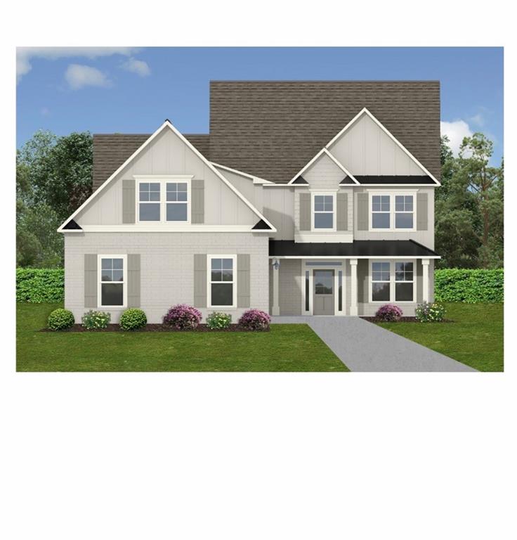 Beautiful 6-bedroom master on the main home. Nice corner home site. Large family room with coffered ceiling open to the kitchen which features oversized center island, quartz countertops and tile backsplash. Separate formal dining room. Nice covered screened porch with fireplace. Spacious upstairs with 5 bedrooms and 3 full bathrooms. Sought after golf course community! Marketed by Tristar Realty Services