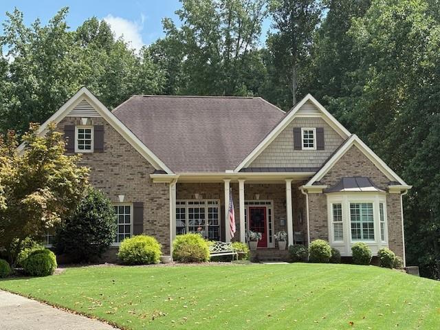 Welcome to this beautifully maintained ranch-style home, ideally situated on a private, quiet, cul-de-sac lot just over an acre in size. Located in the highly sought-after Alpharetta area of Cherokee County, this home offers over 4,000 square feet of thoughtfully designed living space—blending elegance, comfort, and functionality.
The main level features a spacious primary suite with a luxurious soaking tub, creating the perfect retreat. The open-concept layout flows seamlessly from the interior living spaces to the backyard, where you’ll discover a professionally landscaped oasis complete with a heated gunite pool—perfect for year-round enjoyment.
The fully finished, walk-out terrace level is ideal for entertaining or multi-generational living, offering two additional bedrooms, a full bathroom, a second kitchen, and expansive recreation space.
Included with the home are two refrigerators, a washer and dryer, a pool table, a large gun safe, and outdoor furniture—making this move-in ready home an exceptional value.
Enjoy the tranquility of suburban living while remaining close to top-rated schools, shopping, dining, and more. Schedule an appointment to see this rare gem!