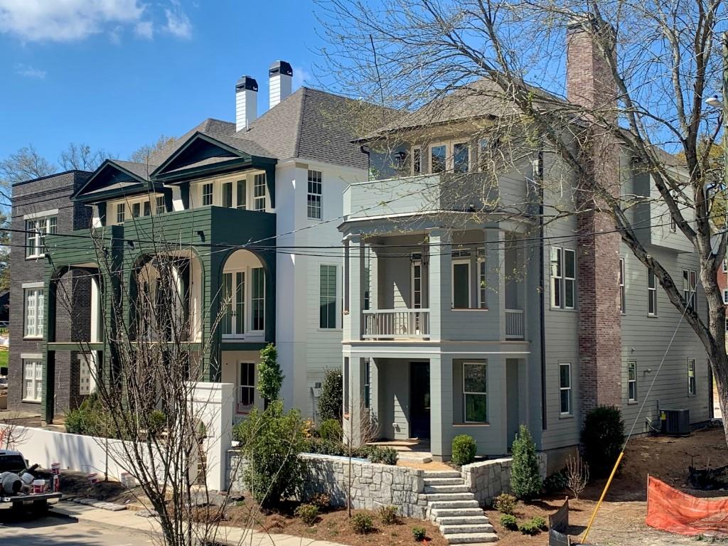 The Newest from Hedgewood Homes, Winner of the 2022 Georgia Design Awards! This stately new construction all brick home woven into the Heart of Buckhead is graced with finishes from nationally acclaimed designer, Pam Sessions, enjoys 11 foot ceilings on the main living level with extravagant windows, an oversized scullery plus walk-in pantry, dedicated sun-soaked home office, wood burning fireplace framed in an architecturally stunning curved wall, a separate flex room for even more space, a parcel delivery door, and an expansive raised terrace perfectly suited for grilling, gardening, or gathering with friends & family. Located in Delmont, a European-inspired community featuring a resort-style salt water swimming pool and low maintenance lifestyle and just steps from the renowned Atlanta International School, the Shops & Restaurants of Buckhead Village, Frankie Allen Park, Publix, and much more. Home is under construction on track for an early 2024 move-in. Photos are of similar homes built by Hedgewood Homes. Act now for the opportunity to customize your finishes with Pam Sessions and the Hedgewood Homes Design Team.