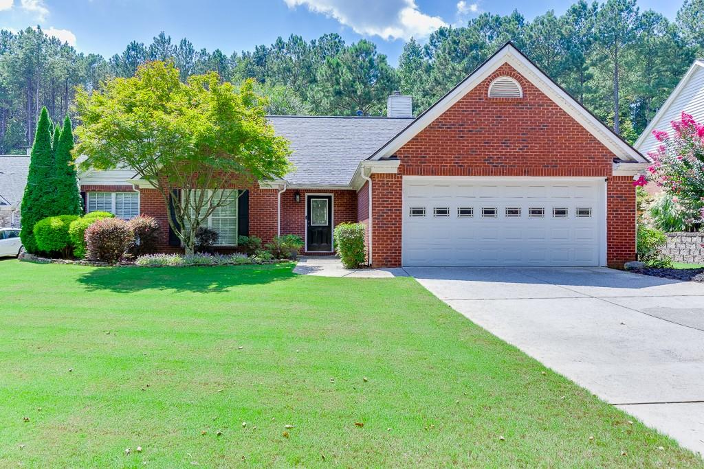 Tucked away on a private driveway, this beautifully updated stepless ranch offers peace and privacy just minutes from all the conveniences of Flowery Branch. High ceilings and updated trim around the home offer an elegant touch. The living room feels as though it keeps going into the outdoors as you pass through onto the patio, flowing into the beautiful backyard with a peaceful view of the private, fenced-in backyard. The kitchen features custom 'furniture-grade' cabinetry and updated stainless steel appliances. All bedrooms feature oversized closets.
Located just minutes from the fun and beauty of Lake Lanier and the vibrant energy of Downtown Flowery Branch, you’ll have access to local festivals, farmers' markets, boutique shopping, and award-winning restaurants. Everyday essentials are close by with Publix, Target, Home Depot, TJ Maxx, and more within easy reach. And for a special outing, Cloudland Vineyard—a hidden gem just five minutes away—offers the perfect escape for a relaxing afternoon or romantic evening. With quick access to I-85, this home combines tranquility with convenience. Don’t miss this hidden gem—schedule your tour today!