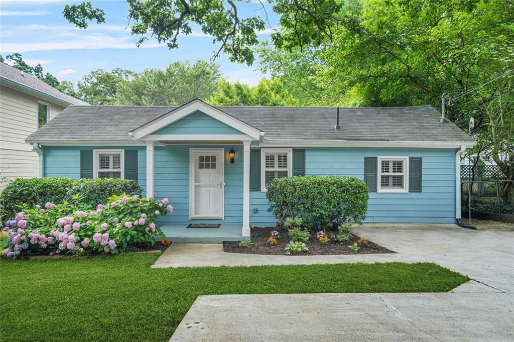 Charming craftsman bungalow in desirable Scottdale with a spacious, fully fenced backyard-perfect for entertaining, pets, or creating your own garden oasis. This beautifully maintained home features an open-concept living/dining space, hardwood floors, an updated kitchen with stone countertops and stainless steel appliances, and a primary suite with a private bath. Enjoy peace of mind with numerous recent upgrades, including a new air conditioner, replaced gas furnace, upgraded duct system with added intake for improved airflow and energy efficiency, and a fountain upgrade in the backyard. A comprehensive water intrusion and management system has been installed, and the exterior of the home and deck were just freshly painted, giving the property a crisp, refreshed look. Located on a quiet street with mature trees and friendly neighbors. Just minutes to your Dekalb Farmers Market, Downtown Decatur, Avondale Estates, Stone Mountain Park, and Emory/CDC. Easy access to I-285, I-20, and MARTA. Enjoy nearby parks, golf courses, shopping, and dining, plus the Atlanta BeltLine, Ponce City Market, and major entertainment venues all within 20 minutes. A perfect mix of comfort, convenience, and location-this is one you don't want to miss!