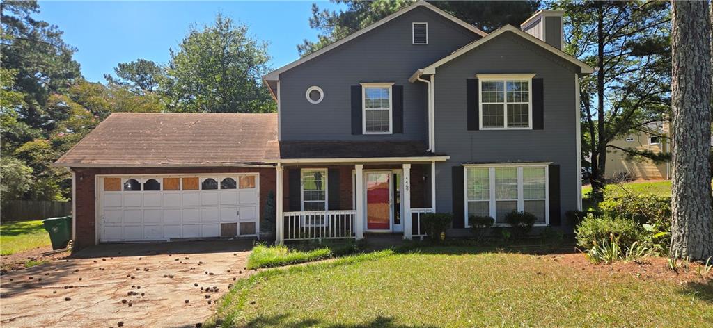 Terrific opportunity in the lovely, well established neighborhood of Stratton of Snapfinger. This home is ready for your extra handy buyers or investors. Some elbow grease and updates could really make this 2 story, corner lot home shine. 3 bedrooms and 2 baths are on the second level. Spacious living room, dining room, den and kitchen are on the main level. Plus a 2 car garage. The sale of this Property is contingent upon an Order from the DeKalb County Probate Court granting a Petition for Leave to Sell it. Expect 1 - 3 months after an accepted offer for the property to close, depending on holidays and inventory in the judge's pipeline.