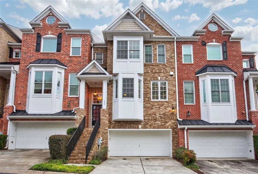 Move-In Ready, Renovated Townhome in Smyrna! Direct Access to Silver Comet Trail!   Welcome to 1222 Creekside Place - where lifestyle, location, and luxury meet!  Nestled in one of Smyrna's most sought-after communities, this beautifully 3 bedroom, 3.5 bath townhome offers the ideal blend of modern comfort and outdoor access.     The open-concept main level features elevated ceilings, hardwood floors, and a cozy fireside living room filled with natural light while the eat-in kitchen impresses with stainless steel appliances and a cozy kitchen island.    Upstairs, the primary suite feels like a retreat with tray ceilings, a walk-in closet, and a spa-style bath with double vanities, a soaking tub, and a separate shower. Two additional bedrooms and a full bath complete the upper level, offering plenty of space for family or guests.    The finished terrace/basement level includes a full bedroom, full bath and flexible living area perfect for office, gym, or media room. A 2-car garage and low-maintenance living make this home as practical as it is beautiful.    End your day poolside at the community pool or relax on your private deck surrounded by nature.    With no rental restrictions, this property is also an excellent opportunity for investors or first time home buyers. Located minutes from The Battery, Truist Park, Smyrna Market Village, and major highways (I-285 & I-75), you'll enjoy easy access to shopping, dining, and entertainment.       Don't miss your opportunity to own this rare gem with trail-front living - schedule your private showing today!    Also available for rent for $2900/month