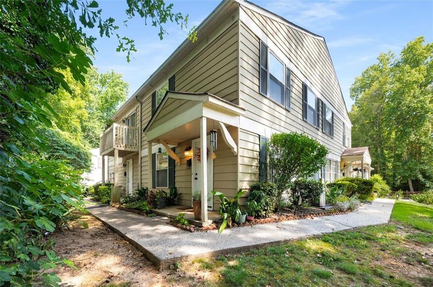 Discover this beautifully updated 2-bedroom, 1-bath condo tucked away in a quiet, private setting—just minutes from the vibrant Marietta Square. Enjoy the perfect blend of modern comfort and serene outdoor living in this move-in ready home.

Step inside to find a brand-new kitchen featuring sleek finishes and contemporary style, complemented by new flooring throughout the living spaces. All interior doors have been upgraded, adding to the home’s fresh and modern feel. The fully remodeled bathroom offers a clean, spa-like retreat.

Enjoy your morning coffee or unwind in the evening in the peaceful garden oasis, complete with a cozy sitting area—ideal for relaxing or entertaining. Although secluded from noise and traffic, you're just moments away from dining, shopping, and entertainment options.

Whether you're a first-time buyer, downsizing, or looking for an investment property, this condo is a must-see!