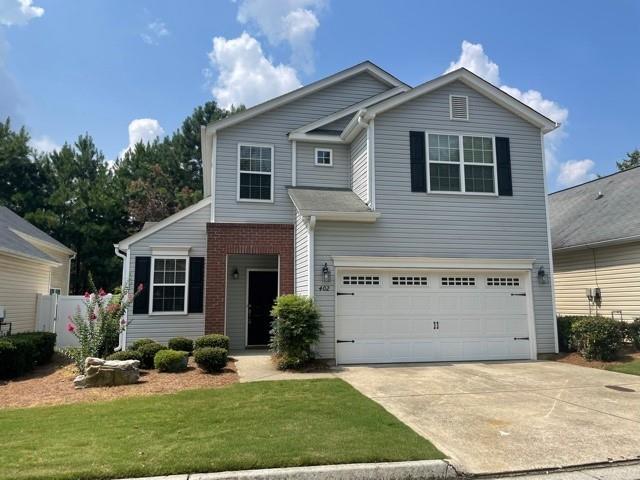Awesome location! 3 Bedroom and 2.5 Bathroom home in sought-after River Park community! The entryway opens to a bright and spacious main-level floor plan. The great room flows into the kitchen with a dining area, breakfast bar, crisp white cabinets, and gas range! Versatile office or additional living room plus half bath on main. The suite has an en-suite and a large closet! Two generous secondary bedrooms with big closets, a hall bath, and a convenient laundry room up. Sliding doors lead out to a patio and fenced backyard, wooded greenspace for added privacy! 2-car garage. Fantastic community amenities: pool, tennis courts, fitness facilities, park, and playground! Ideal location close to I-575 & easy access to Downtown Woodstock! Water and trash are included.
– Small pets only. Some fees apply.
- No security deposit required. Low monthly payment through Security Deposit Waiver Program.
– Qualifications are: income must be 3x the rent, two years of good rental history, no evictions for the last five years, credit and background will be checked.
– All residents are enrolled in the Resident Benefits Package (RBP) which includes HVAC air filter delivery (for applicable properties), credit building to help boost your credit score with timely rent payments, move-in concierge service making utility connection and home service set up a breeze during your move-in, ($25 per month). More details upon application.
– The application fee is $65 per person. We highly encourage all applicants to link their bank accounts during the application process to expedite response time. Should you choose to manually upload documents, we ask for your patience as this will result in longer review cycles.
The commission will be paid to the selling broker who shows the property.