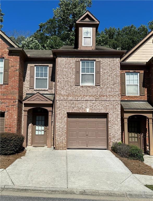 Come and see this beautiful townhome conveniently located, close to everything! This great unit features an open floorplan on main level with hardwood floors, spacious eat-in kitchen looking into private backyard, perfect layout for entertaining! Powder room located on main level. Spacious 1 car garage. Upstairs you will find large master bedroom, master bath with garden tub, separate shower, generous closet space plus 2 additional bedrooms sharing secondary bathroom. Unit is occupied. Available to move in beginning of September.