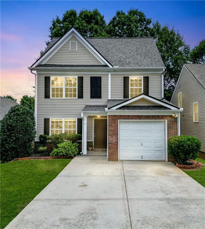 Beautifully Refreshed Home in Prime Location, Perfect as a Primary or for Investors! This well-maintained 3-bedroom, 2.5-bath home in Alcovy Falls checks all the boxes with NEW Roof, NEW Kitchen Countertops, NEW Carpet, NEW Lighting, and NEW fresh interior Paint throughout. The functional two-story layout features a bright kitchen with breakfast area and a clear view into the family room with fireplace plus a separate formal dining room for added space. Upstairs, the primary suite includes a walk-in closet, garden tub, and cathedral ceilings. Step outside through the sliding glass doors to enjoy a private, wooded, fenced backyard for relaxing or entertaining. Located in a sought-after swim/tennis community with lawn maintenance included, this home offers easy access to Hwy 316, I-85, the Mall of Georgia, Gwinnett College, Freeman’s Mill Park, Gas South Arena, and downtown Lawrenceville. Zoned for Gwinnett County schools and just minutes from shopping, dining, and entertainment. Seize the opportunity to step into a home that’s been thoughtfully updated, perfectly situated, and enjoy the ease of move-in ready living in a location you’ll love. Welcome Home!