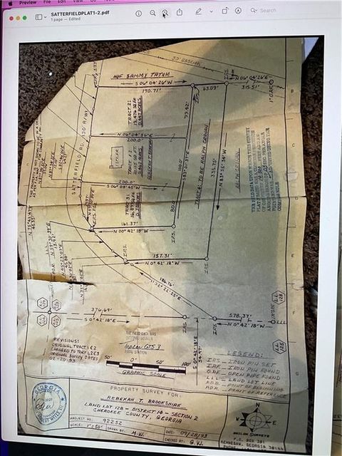 0 SATTERFIELD Road Canton GA 30114