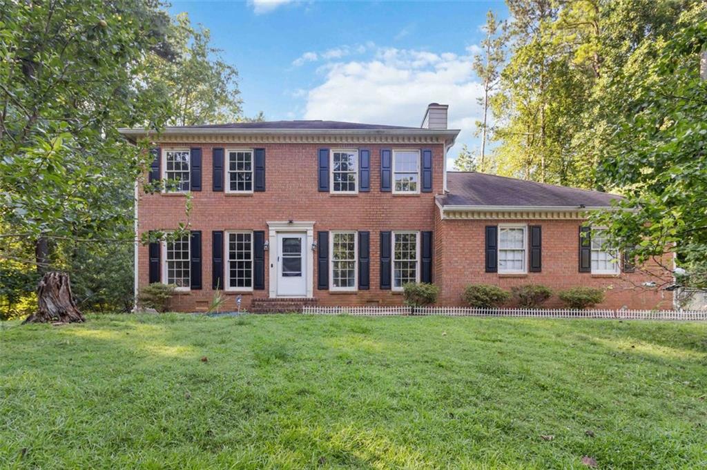New paint and flooring. Great location right off of Pleasanthill Road and Burns rd. 5 minutes from I-85.
4 bedroom and 3 bath. Dining room and 2 large living room. Home comes with washer and dryer and fridge. Fenced in backyard.
SO MANY FRUIT TREES on the property. No need to go to the grocery store.