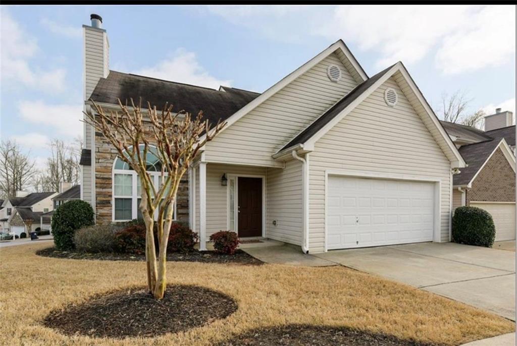 Welcome home to this well-maintained rental in a gated community with landscaping included. This home features a spacious master suite on the main level with a full bath, plus two additional bedrooms upstairs and a second full bath. Located in a quiet, low-maintenance neighborhood with easy access to Acworth, Kennesaw, and Marietta. Close to shopping, dining, and major hospitals. Enjoy comfort and convenience in this move-in ready home!
