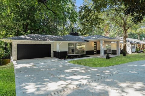 A home in Sandy Springs