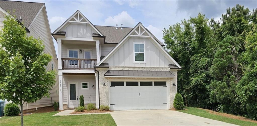 Discover your dream home in the heart of desirable Milton, nestled within the sought-after Cambridge High School district! This beautifully designed residence features elegant engineering hardwood floors, and soaring 10-ft ceilings on the main level, creating a light-filled and spacious atmosphere. Enjoy open-concept living with a gourmet kitchen that boasts a quartz island, stainless steel appliances, and soft-close cabinetry, perfect for entertaining. A guest suite on the main floor offers added convenience. Upstairs, you'll find three generously sized bedrooms and a luxurious master suite. Step outside to a covered patio ideal for grilling and outdoor gatherings.
Located minutes from Big Creek Greenway, Halcyon, GA-400, top-rated schools, shopping, and dining. For GPS, use GA-9 or SR-9. Schedule for viewing now!
Call for confirmation of details