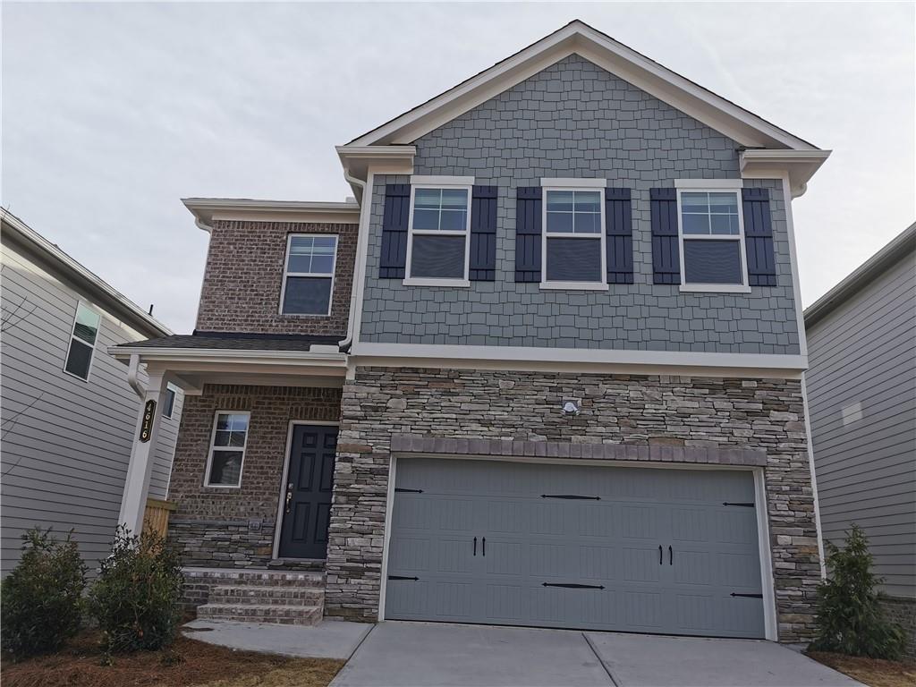 Gorgeous house with 5 bed and 2.5 bath with unfinished basement in MILL CREEK HS DISTRICT! Mins from I-85! Close to shopping ,Restaurants, Park, Fitness...Entrance foyer, Water proof LVP floor on main level, Open floor plan. Spacious kitchen feature large island, Breakfast bar, Cabinet white, Granite countertop, Stainless steel appliances, Walk in pantry, View to family room. Loft upstairs, Master bed with Double vanity ,Walk in closet. Back deck great for entertaining and relaxing! LAWN maintenance is included! Don't miss out! Credit score 650+.Deposit due immediately upon app acceptance.