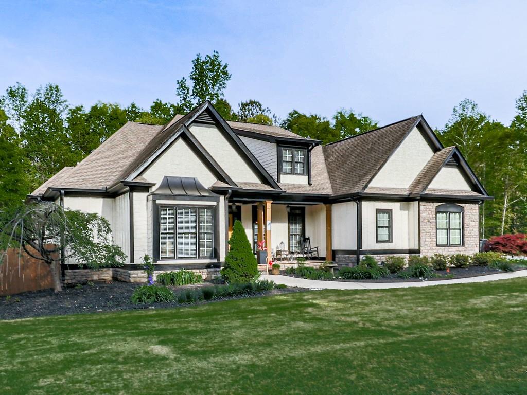 **BACK ON THE MARKET!! NO FAULT OF THE SELLER. DON'T MISS IT THIS TIME!! **YOUR STAYCATION PARADISE!**Stunning Ranch-Style Retreat with Pool & Finished Basement on Private Acreage**
Welcome to this absolutely amazing ranch plan—a rare gem that truly has it all. Nestled on a beautifully landscaped and private lot, this home offers the perfect blend of luxury, space, and comfort in a prime location with top-rated schools.
Step inside to find four spacious bedrooms on the main level, including a grand owner’s suite with a spa-inspired bath featuring double vanities, a separate shower, and a luxurious whirlpool tub—your personal oasis of relaxation.
The heart of the home is the expansive kitchen, complete with abundant cabinetry and a large eat-in breakfast area, perfect for casual dining or entertaining. It opens seamlessly into an oversized family room highlighted by a striking stone fireplace, ideal for cozy evenings at home.
Work from home with ease in the dedicated main-level office, and enjoy the convenience of a large laundry room with a utility sink for added functionality.
Step outside to the covered and screened deck with a vaulted ceiling, offering the perfect spot for year-round enjoyment.
The fully finished basement is an entertainer’s dream—featuring a second full kitchen, living room, bedroom, music/media room, cedar closet, and a versatile workout/dance studio.
Outdoors, this home is equally impressive with incredible landscaping, raised garden beds, a level, fully sodded yard, and a beautiful IN-GROUND POOL for endless summer fun. There's even an adorable she-shed—perfect for storage, planting, or creative hobbies.
This home is truly one-of-a-kind—offering comfort, style, and space both inside and out. Don’t miss your chance to make it yours!
You won't want to miss out on this rare find!!
