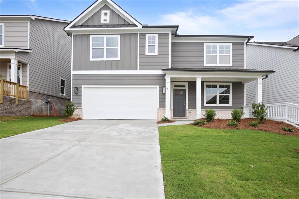 Be the First to Call This Stunning 5-Bedroom Home Yours in Dallas, GA!
Discover Hamptons at Riverwood, a resort-style community packed with incredible amenities—including a junior Olympic-sized pool, 30+ pickleball courts, a 5,000+ sq ft clubhouse with fitness center, a playground, and scenic hiking & biking trails along Possum Creek to Abney Lake. Plus, enjoy easy access to Mount Tabor Park, filled with free attractions for all ages! *Ceiling fans are now installed in most rooms
This brand-new 5 bed / 3 bath home North facing boasts 2,511 sq ft of stylish, functional space. The main level offers a private guest suite, open-concept kitchen with island and gas stove, a cozy family room with an electric fireplace, and a large backyard—perfect for entertaining. Upstairs, enjoy a spacious loft, full laundry room with washer & dryer, and a luxurious primary suite with soaking tub, dual vanities, and a walk-in closet.
Schedule a tour and apply today—this one won’t last!