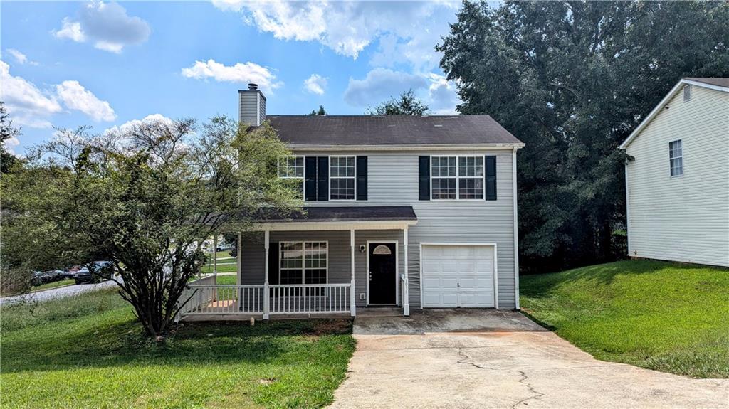 Welcome to this charming 3-bedroom, 2.5-bath home situated on a corner lot. The inviting front porch leads inside to a spacious living room with a cozy fireplace and plenty of natural light. Upstairs, you’ll find the primary suite and two additional bedrooms and a full bath. Enjoy outdoor living with a patio and yard that’s perfect for relaxing or entertaining. Agents: Please read private remarks/look at the offer guidelines in docs before calling, it should answer all questions you have.