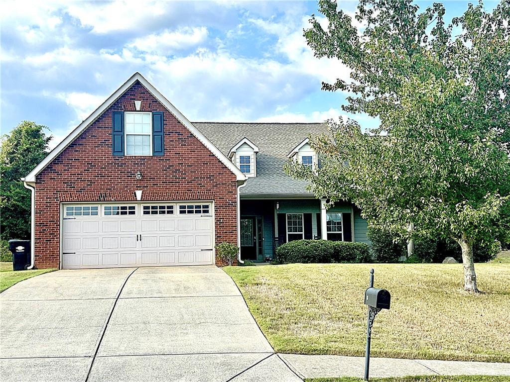 Adorable ranch home with lovely rocking chair front porch with a view located in great location and move in ready! This home offers an open floor plan and huge bonus room/4th bedroom upstairs. Home is located in sought after neighborhood located a short distance from downtown Cartersville. Check out the beautiful LVP wood floors throughout the main level. The split bedroom plan offers an oversized owner's suite with sitting area or office space and tray ceilings. Owner's bathroom has double vanities, seperate soaking tub and shower and large walk-in closet. Secondary bedrooms are very spacious with vaulted ceilings. Large family room has tons of natural light, vaulted ceilings, fireplace and view to the kitchen. The beautiful kitchen has stainless steel appliances, large breakfast bar, tons of cabinet and counter space, breakfast area and pantry. Don't miss the bonus room upstairs, perfect for a teenager or home office or media room. Bonus room has it's own mini-split heat and air system. The over sized, private yard allows for outdoor living and entertaining with the privacy fence, deck, patio and swingset. Roof and water heater are less than 5 years old.