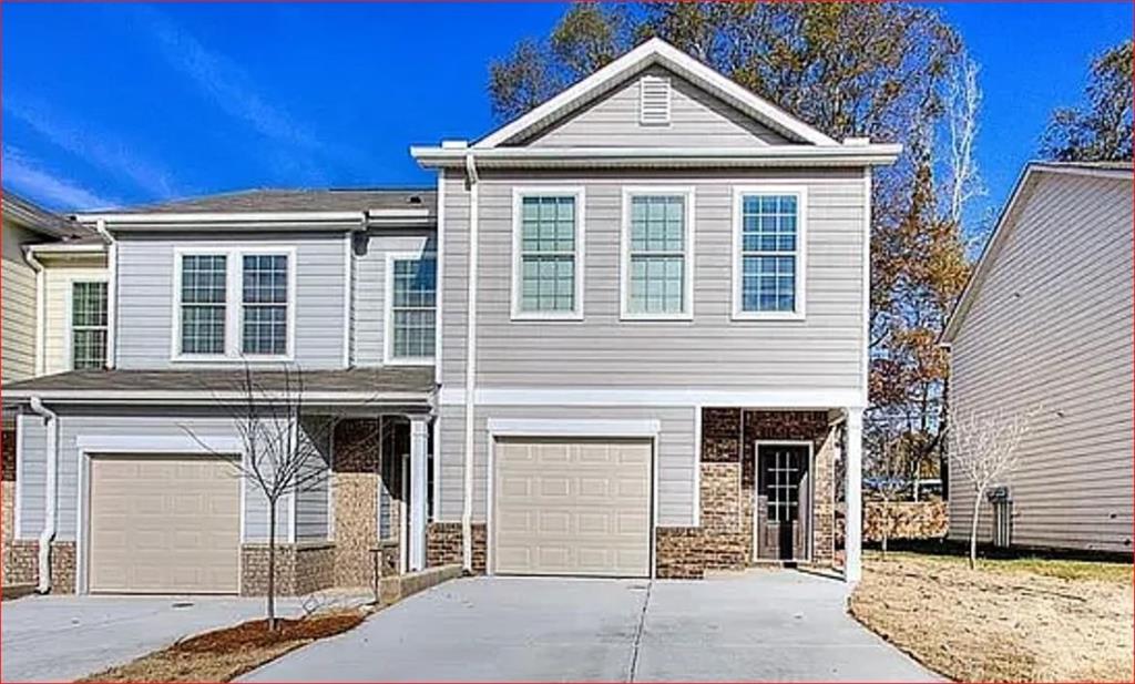 PRICE REDUCED / FREE Application FEE - BRAND NEW BUILD * Be the first to live in it! – FRESH & ELEGANT NEW TOWNHOME IN SOUTH FULTON
Step into luxury with this beautiful, brand-new 2-story townhome located in a vibrant lifestyle community in South Fulton. Designed with modern, elegant features throughout, this townhome offers the perfect blend of comfort, style, and convenience.
Prime Location
Just minutes from I-85, I-285, and only a 12-minute drive to the world’s busiest Atlanta airport. Also convenient to downtown Atlanta, shopping, dining, and entertainment.
3 Bedrooms | 2.5 Baths | 1-Car Garage
Features Include:
Luxury Vinyl Plank Flooring throughout the main level, stair treads, and all bathrooms
Stylish Kitchen with 42” cabinets, granite countertops, and a huge island with an elegant 5-light chandelier
Stainless Steel Appliances: Range, microwave, dishwasher, garbage disposal and refrigerator
Open Concept great room perfect for entertaining
Spacious Master Suite with walk-in closet, tiled shower, and soaking tub combo
Secondary Bathroom with dual sinks
2” Faux Wood Window Blinds throughout
Pantry and ample storage
OWNER pays for the Lawn care, trash pick up and HOA dues!
This townhome is not just fresh and new—it’s a refined place to call home.
Available Now – Don’t miss out on this elegant gem!