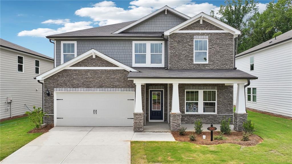 Brand new, energy-efficient home available NOW! Sip your coffee from the Chatham’s charming back patio. Inside, the downstairs flex space allows you to customize to fit your needs. The impressive primary suite boasts dual sinks and a large walk-in closet. Explore the charm of Braselton at our newest community, Vines at Mill Creek. The community features a variety of single-family homes and a community cabana, a refreshing pool, and a fun-filled playground. Enjoy the changing season at nearby Chateau Elan with a round of golf, a sunset dinner, and end the night with a massage at the spa. Get your steps in at Braselton Town Green where events, farmers markets, and festivals often take place. Each of our homes is built with innovative, energy-efficient features designed to help you enjoy more savings, better health, real comfort and peace of mind.