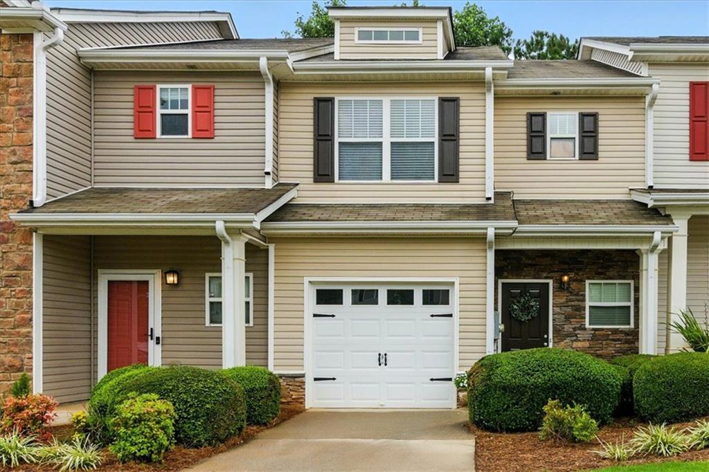This meticulously maintained 3-bedroom, 2.5-bathroom, one car garage townhouse in Acworth, GA, offers a perfect blend of comfort and convenience. With 1,506 square feet of living space, this home provides ample room for relaxation and entertaining.
Step inside to discover new wood floors that flow throughout the home, adding a touch of elegance and warmth. The kitchen, designed with an open concept, seamlessly connects to the living room, creating a perfect space for gatherings and everyday living. From the dining area, breeze through the sliding doors to a cozy patio where you can relax and be at one with nature.
Upstairs, you'll find three spacious bedrooms, two full baths, and a conveniently located laundry room, which includes a washer and dryer for your immediate use. The home's brand-new HVAC system, installed in 2024, boasts dual-zone thermostats, ensuring optimal comfort on each floor.
Beyond the walls of this charming townhouse, the neighborhood offers fantastic amenities, including a refreshing pool and a fun-filled playground, providing endless opportunities for recreation and leisure. Acworth, GA, is known for its blend of suburban charm and easy access to modern conveniences, making it an attractive location for families and individuals alike.
Enjoy the serenity of nearby Lake Acworth and Lake Allatoona's scenic waterfront, or explore the revitalized downtown district, offering a vibrant mix of dining, culture, and community events. With its prime location, modern updates, and inviting atmosphere, this townhouse is an ideal place to call home.
The HOA covers pool, playground, common areas, termites, lawn care, weekly trash and recycle pick up, as well as exterior maintenance of the home.