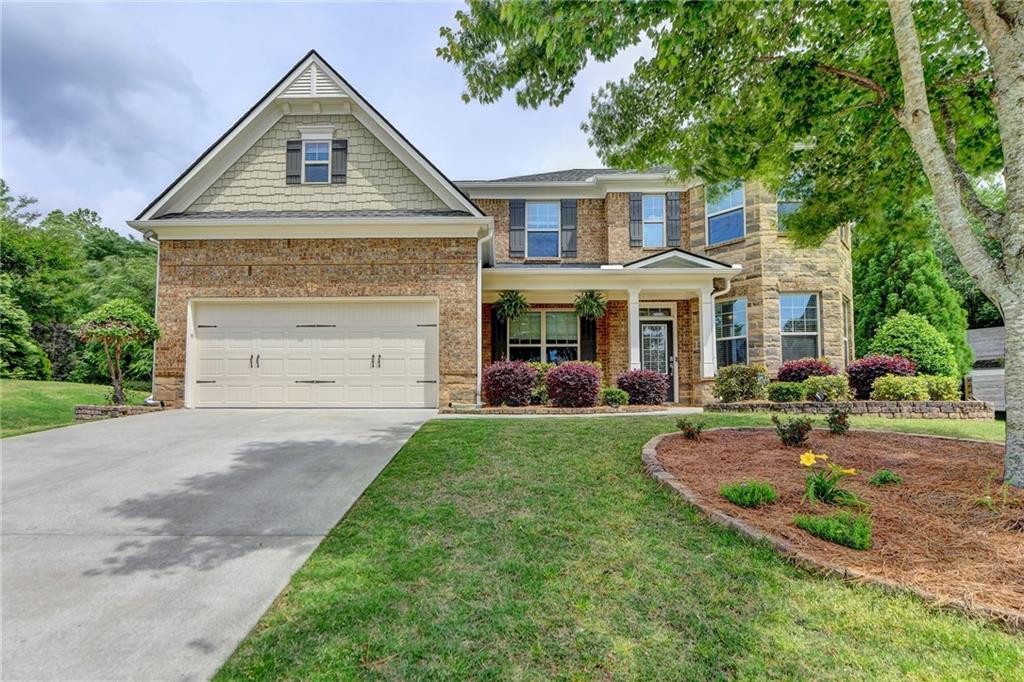 WANT a NEWER EXECUTIVE HOME IN PRIME CUMMING LOCATION, 4000+ Sq Feet? Look no further, enjoy this marvel with character, cul-de-sac, private backyard, A+ location in Cumming with best schools and shopping close by!!Freshened and Upgraded!! NEW ROOF, NEW PAINT, ONE ROOM on main, Beautiful SUN ROOM for relaxation and LOFT area upstairs giving it perfect look!! !! Step onto the front porch and admire the meticulously landscaped front yard!!Upon entry, be welcomed by a grand foyer leading to the expansive main living area, bathed in natural light from the soaring vaulted ceilings. Seamlessly connected is the chef's dream kitchen, boasting a massive island, abundant counter space, and modern stainless steel appliances. The large kitchen is a chef’s delight, adjacent to a cozy breakfast sunroom that overlooks the serene outdoor scenery. Gleaming Bamboo hardwood floors grace the main level! Retreat to the luxurious master suite with a large adjoining Sitting Room that flows out to the rear porch. Laundry room is located upstairs for convenience and easy everyday living!! There are 3 large additional bedrooms upstairs with big loft, Two additional secondary bedrooms that share an jack and jill style bathroom. The 3rd bedroom has his own attached bathroom!! The big loft could be use as a Media room or kids play room!! The beautiful landscaped fenced backyard is perfect for outdoor entertainment!! The covered patio with a fire pit area making this the most perfect retreat! The community offers swim, tennis and Playground. Very close proximity to Hwy 400, Atlanta HWY, Fowler park Northside Forsyth Hospital, Vickery area, Castleberry Kroger and Restaurants! Don't miss the opportunity to make this extraordinary residence your new sanctuary!