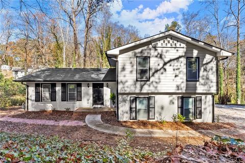 A home in Stone Mountain