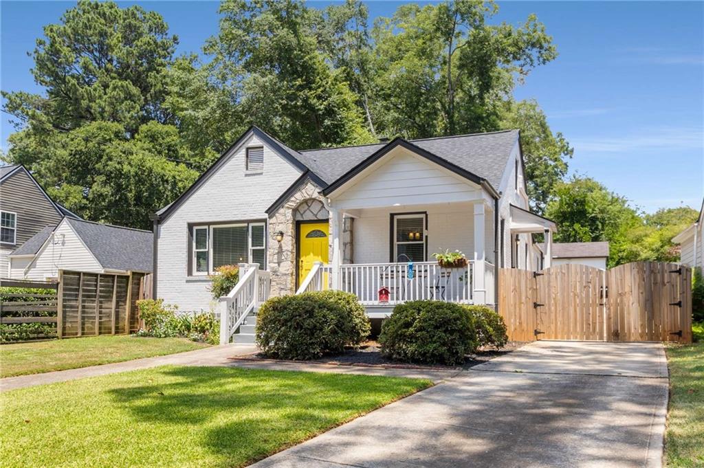 Bright, welcoming, and full of East Lake charm — 376 Hooper Street is the kind of home that makes a lasting first impression! Before you even step inside, the cozy front porch invites you to sit back, relax, and soak up the neighborhood charm. Inside, you’re greeted by a warm and inviting atmosphere, where the living room, dining area, and kitchen flow seamlessly together — creating a functional, open layout that’s ideal for everyday living and effortless entertaining.
Down the hallway, the generous primary suite offers a peaceful retreat with a beautifully finished bathroom, walk-in closet, and direct access to the back deck and yard. Just off the suite, an oversized bonus room with laundry provides incredible flexibility — perfect as a home office, workout space, or cozy lounge.
A spacious second bedroom and full bath are tucked nearby, while the upstairs third bedroom offers endless versatility as a kid’s or teen’s room, guest space, or creative studio. If outdoor space tops your wish list, you’ll love the expansive deck and large, fenced backyard — ideal for hosting, gardening, or giving the kids and pets plenty of room to roam. Located in the vibrant East Lake community, you're just minutes from popular restaurants, shops, parks, a golf course, and more. Zoned for Drew Charter School, this home truly has it all — location, layout, and lifestyle!